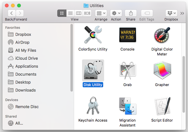 Bootable disk utility for mac os x 10